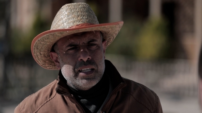 Aziz Hilaryun Manastırı Arkeolojik Alan Müdürü Muhammed Abdulcevad. Fotoğraf: TRT Arabi